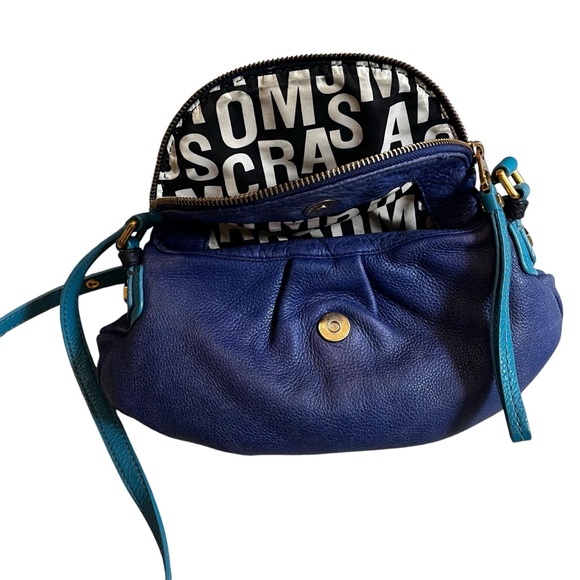 MARC by MARC JACOBS Blue/Teal Mini Natasha Crossbody Bag - Picture 15 of 16